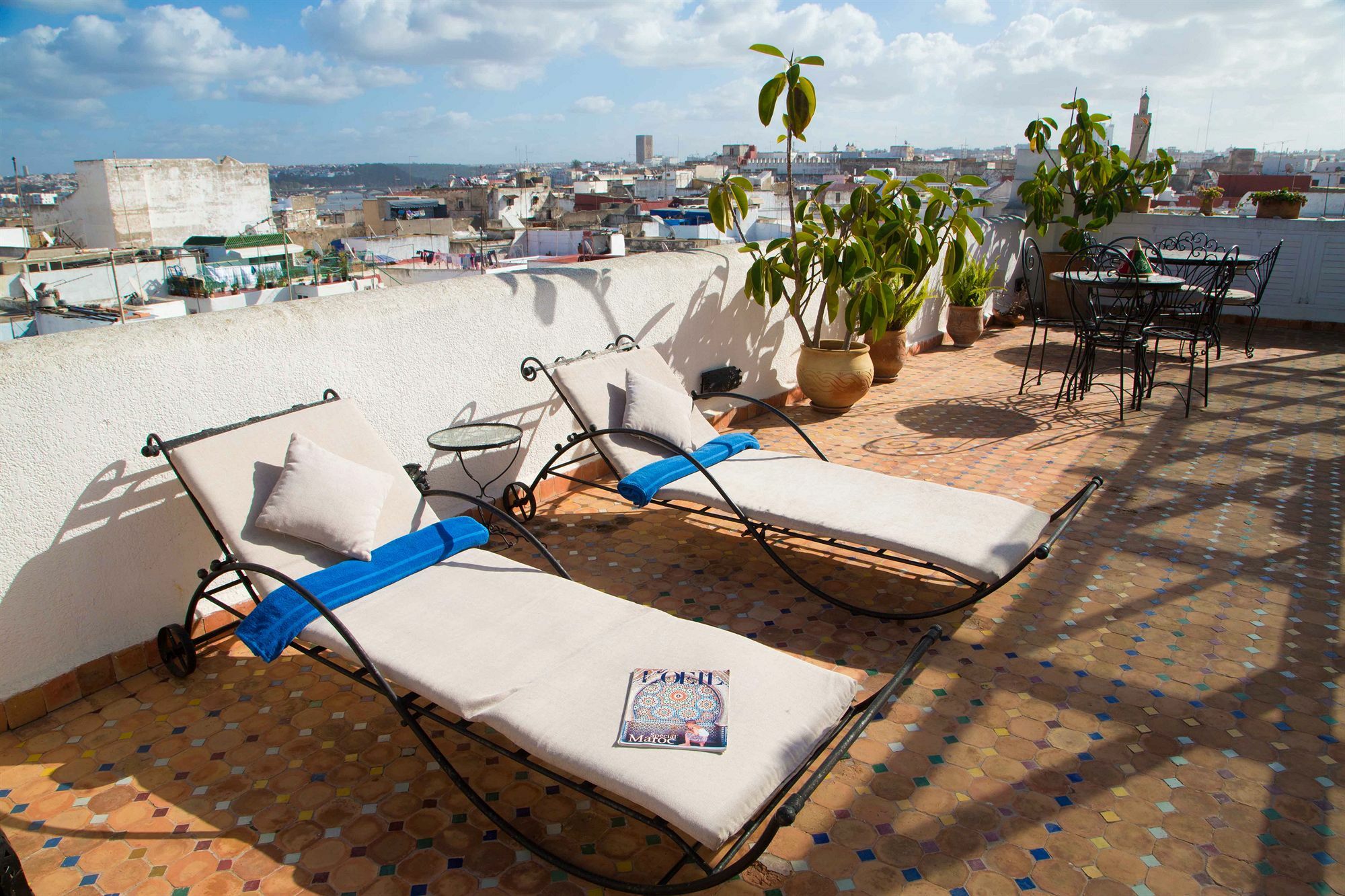 Dar El Kebira Hotell Rabat Eksteriør bilde